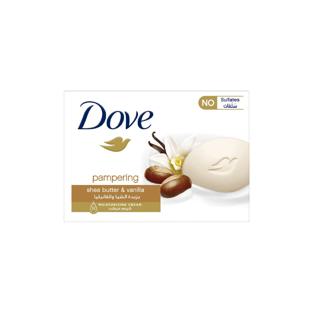 DOVE CREME BAR 135G KARITE VANILLA